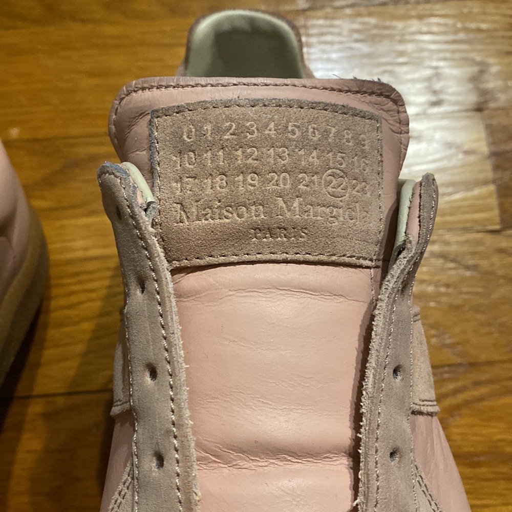 Maison Martin Margiela Replica Sneakers - Mens Size 40 (7) Blush Pink - Picture 12 of 16